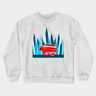 Bear In The Mountains Crewneck Sweatshirt